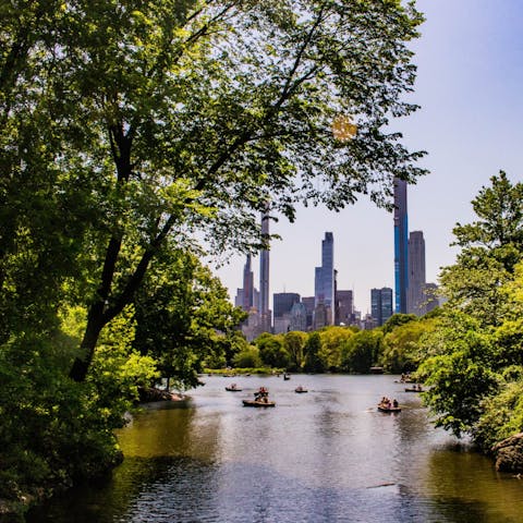 Stay just two blocks away from iconic Central Park